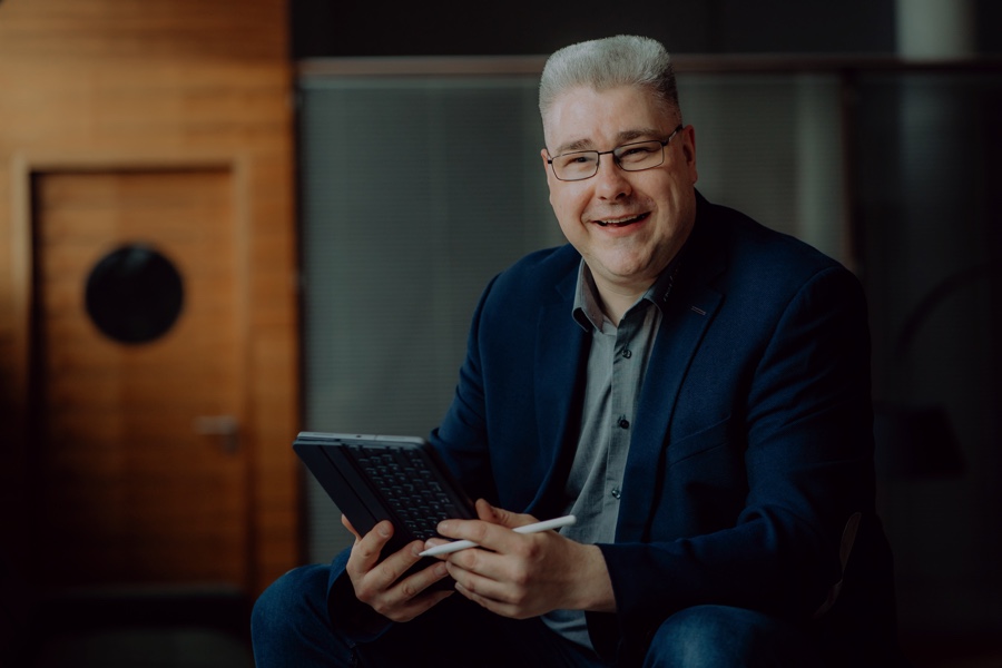 Business Portrait von einem Geschäftsführer
